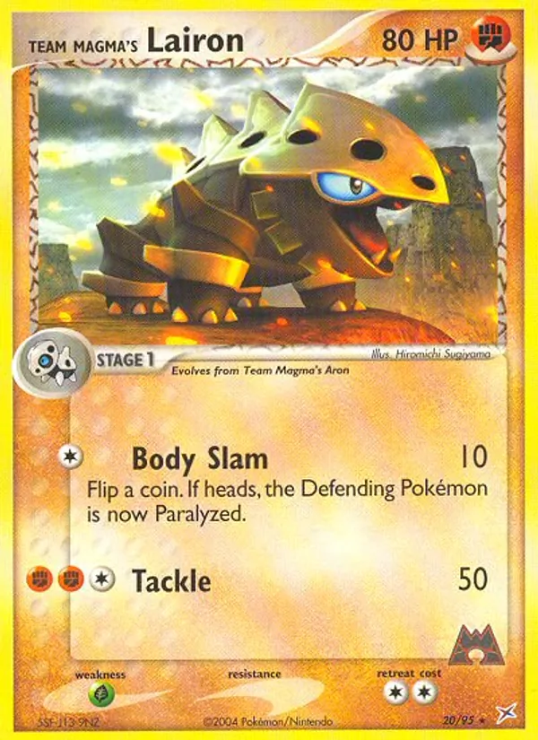 Team Magma's Lairon 20/95