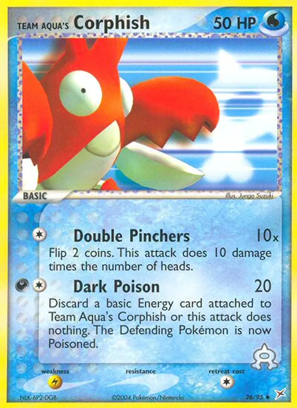 Team Aqua's Corphish 26/95