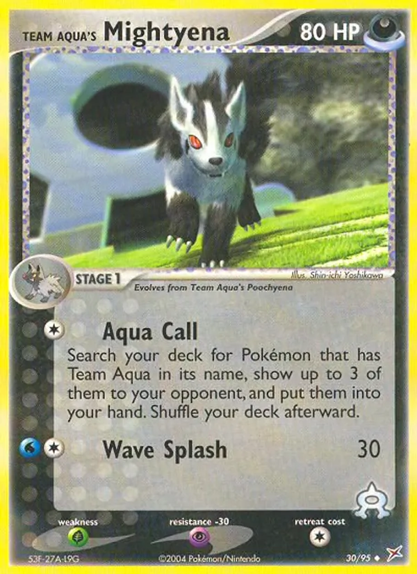 Team Aqua's Mightyena 30/95