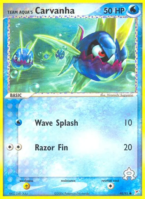 Team Aqua's Carvanha 48/95