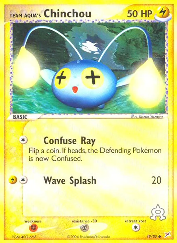 Team Aqua's Chinchou 49/95