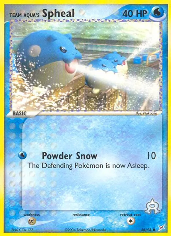 Team Aqua's Spheal 56/95