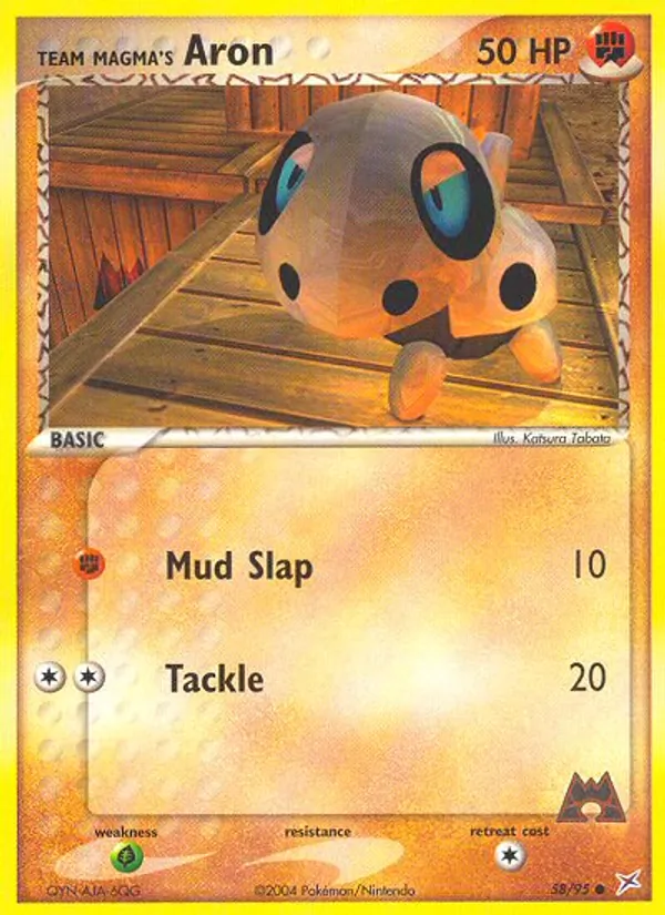 Team Magma's Aron 58/95
