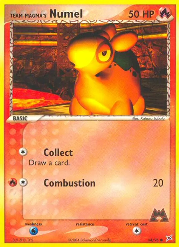 Team Magma's Numel 64/95