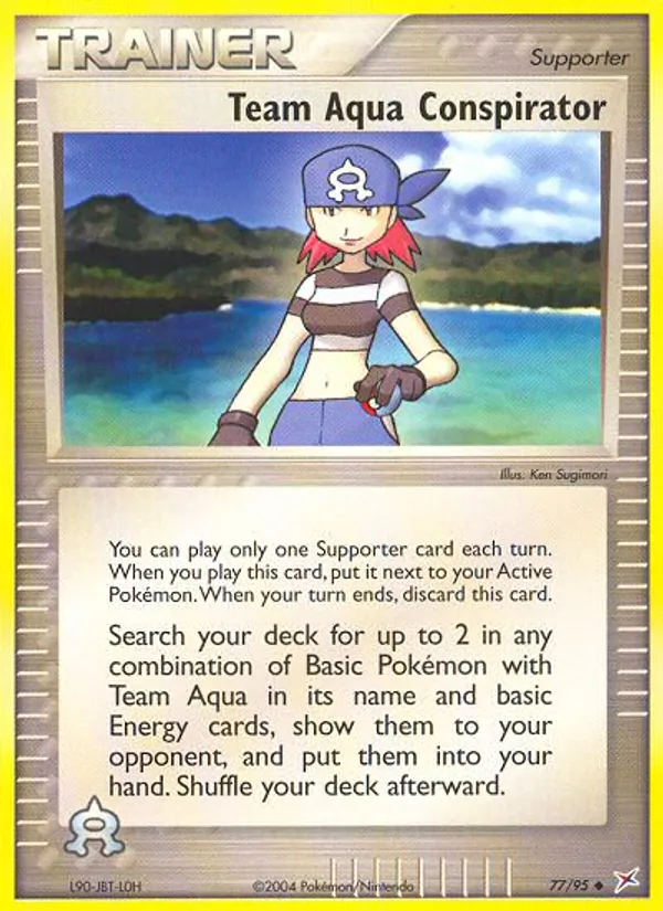 Team Aqua Conspirator 77/95
