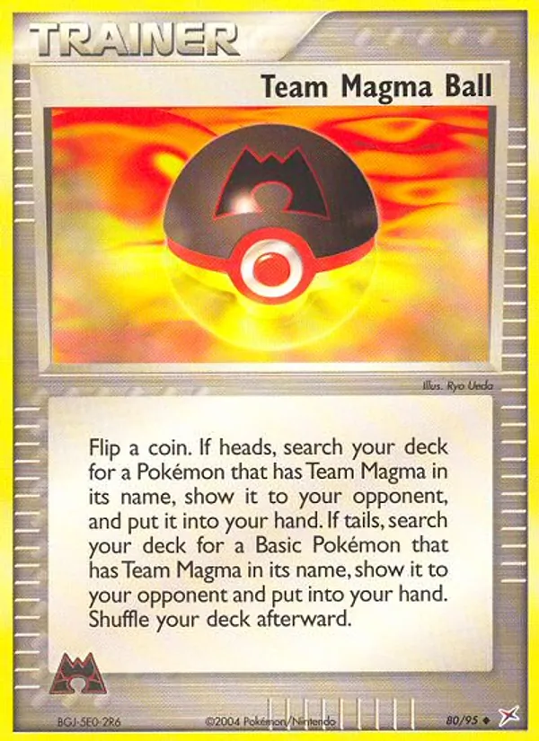 Team Magma Ball 80/95