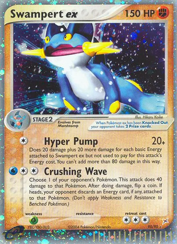 Swampert ex 95/95