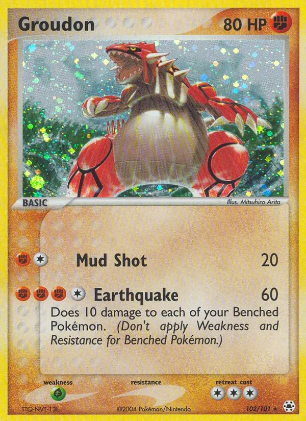 Groudon 102/101