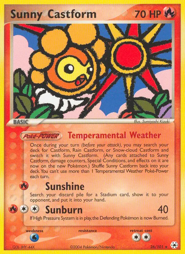 Sunny Castform 26/101