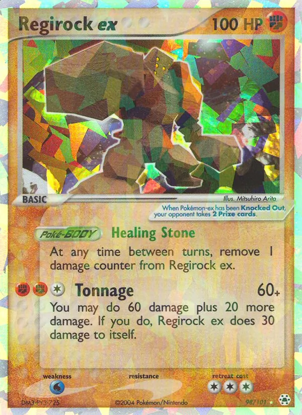 Regirock ex 98/101