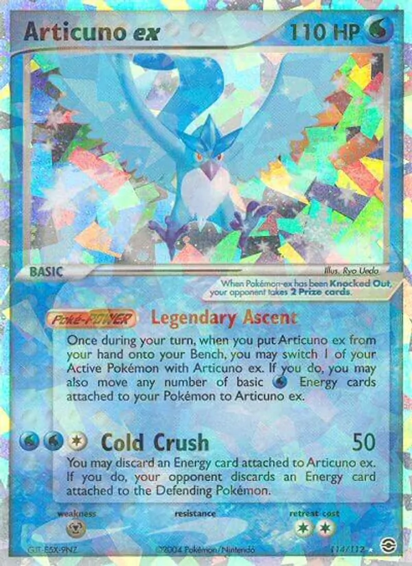 Articuno ex 114/112