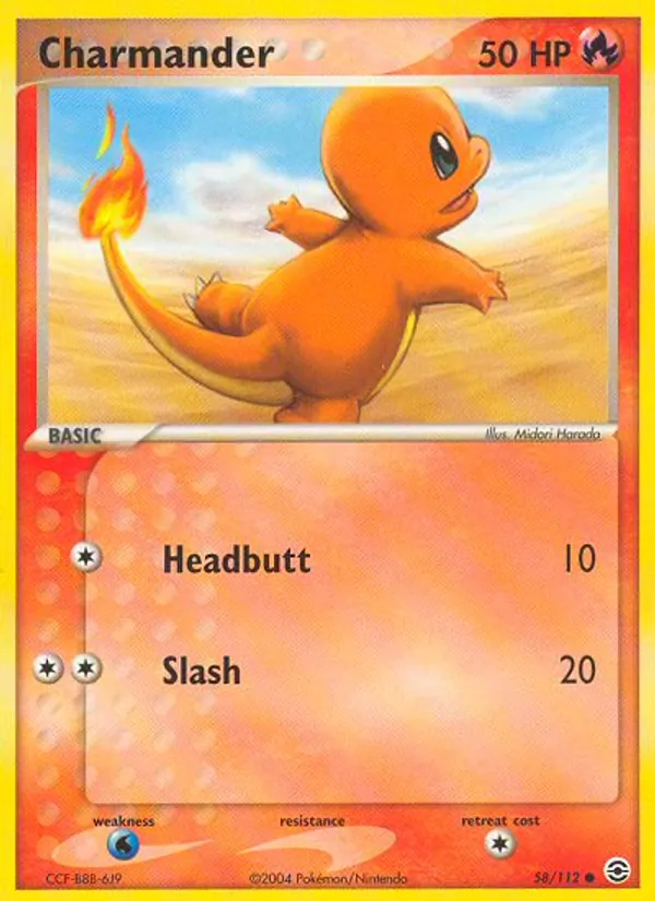 Charmander 58/112