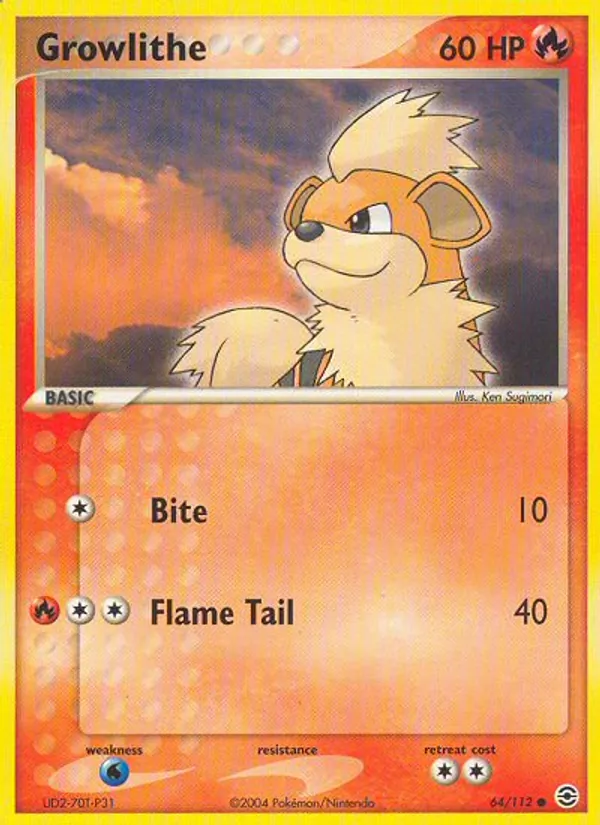 Growlithe 64/112