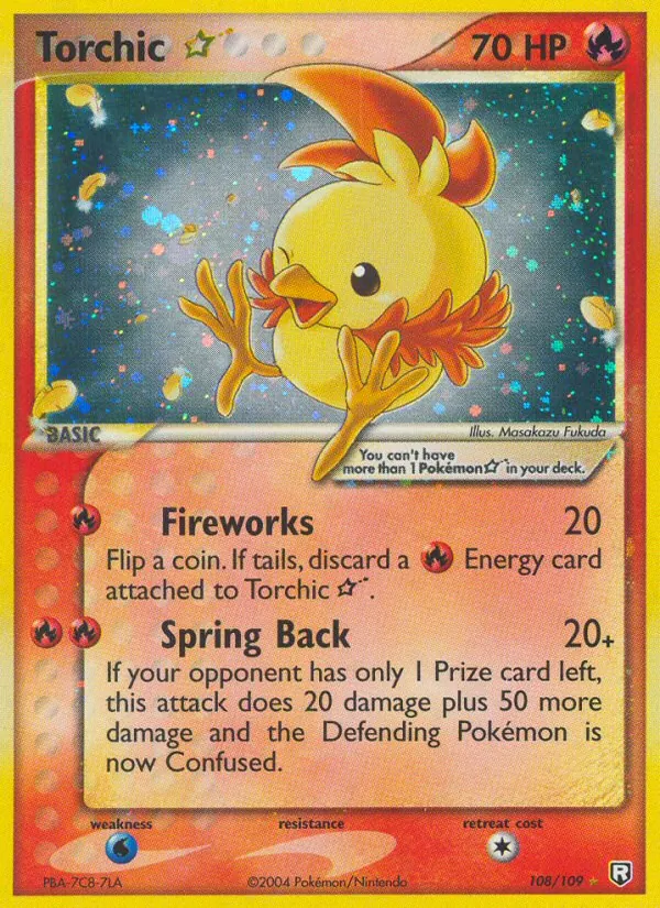 Torchic ☆ 108/109