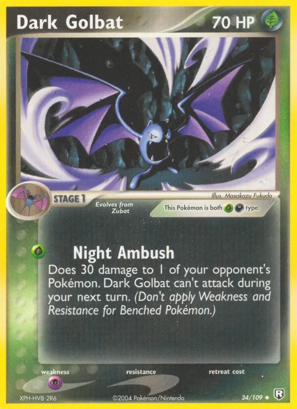 Dark Golbat 34/109