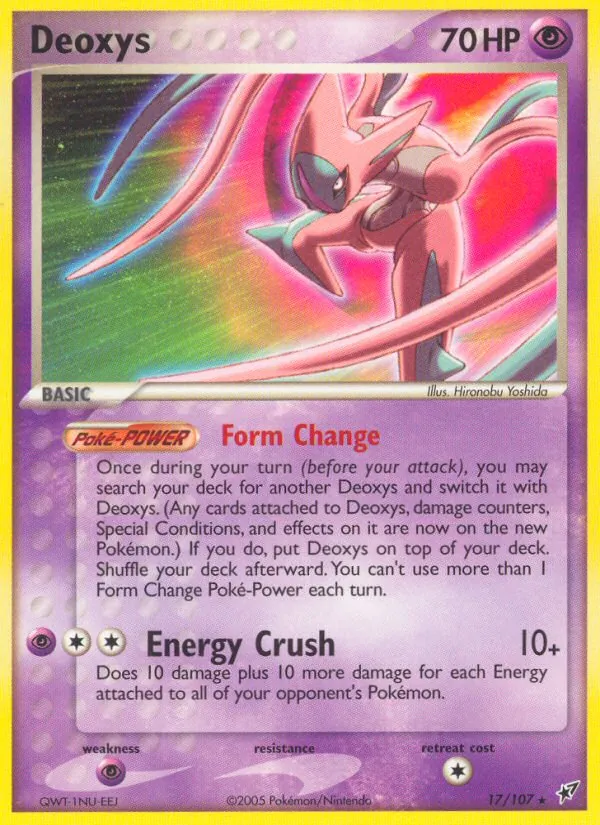 Deoxys 17/107