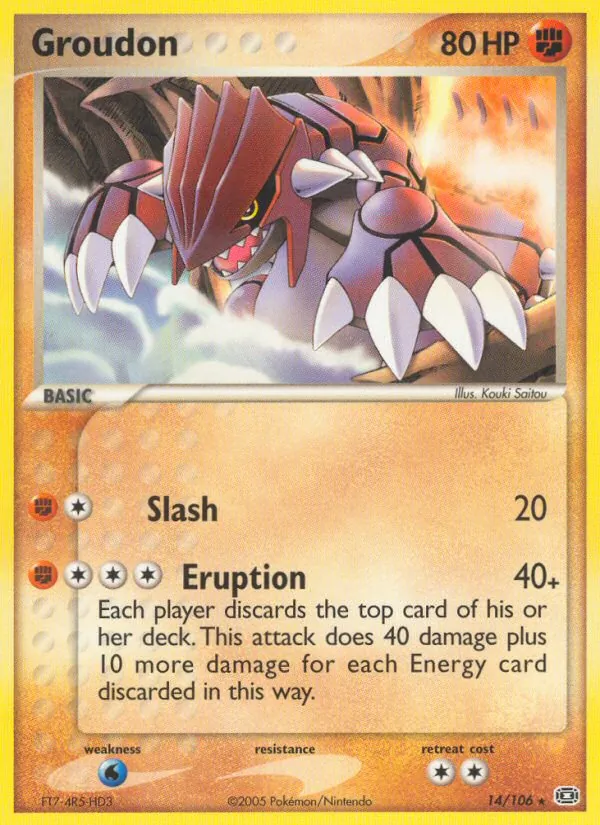 Groudon 14/106