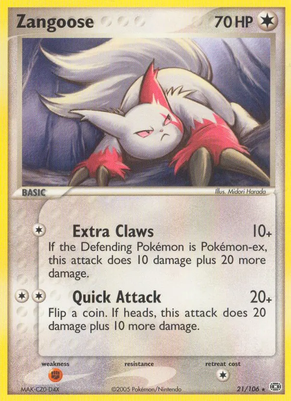 Zangoose 21/106