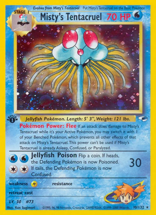 Misty's Tentacruel 10/132