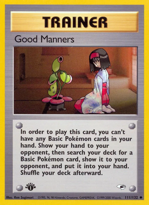 Good Manners 111/132
