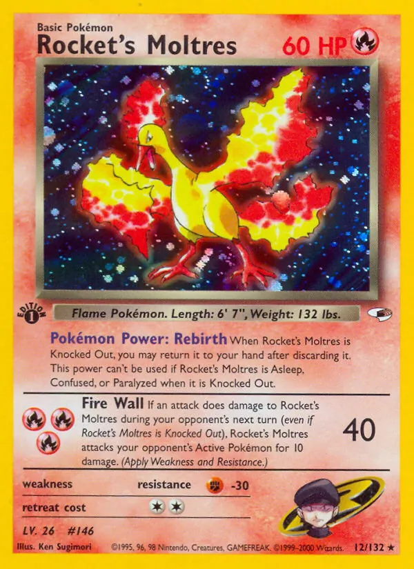 Rocket's Moltres 12/132
