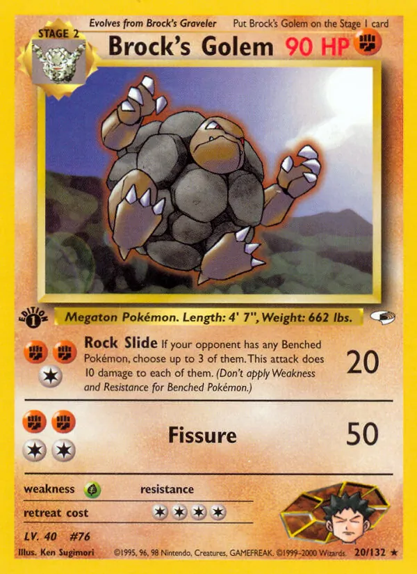 Brock's Golem 20/132