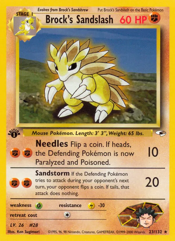 Brock's Sandslash 23/132