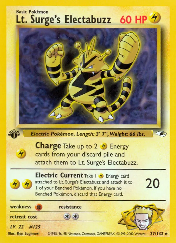 Lt. Surge's Electabuzz 27/132
