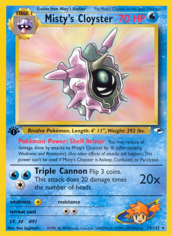 Misty's Cloyster 29/132