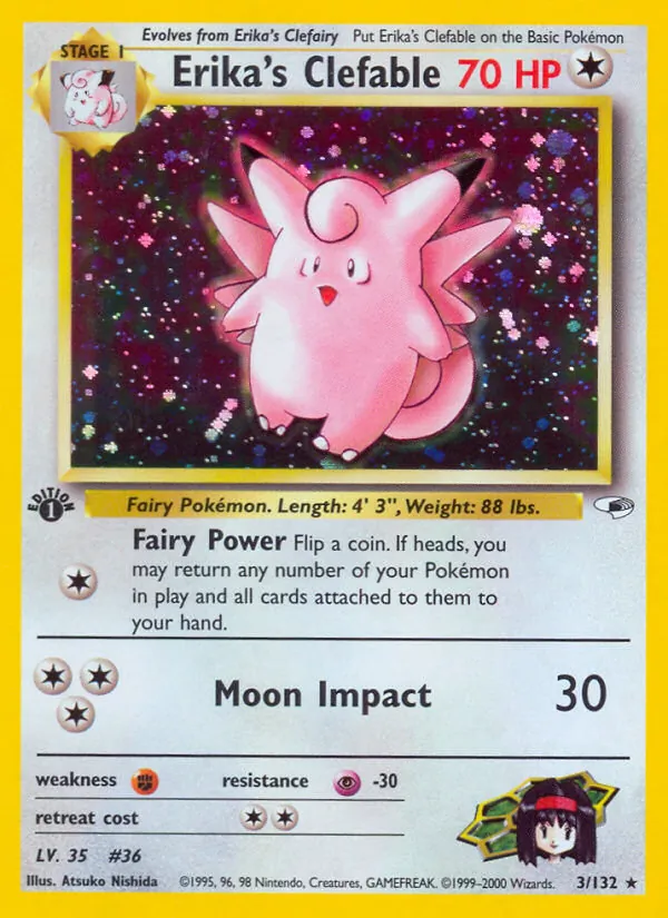 Erika's Clefable 3/132