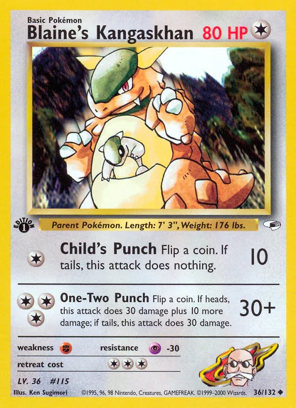 Blaine's Kangaskhan 36/132