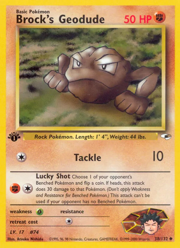 Brock's Geodude 38/132