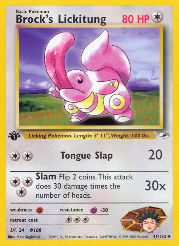 Brock's Lickitung 41/132