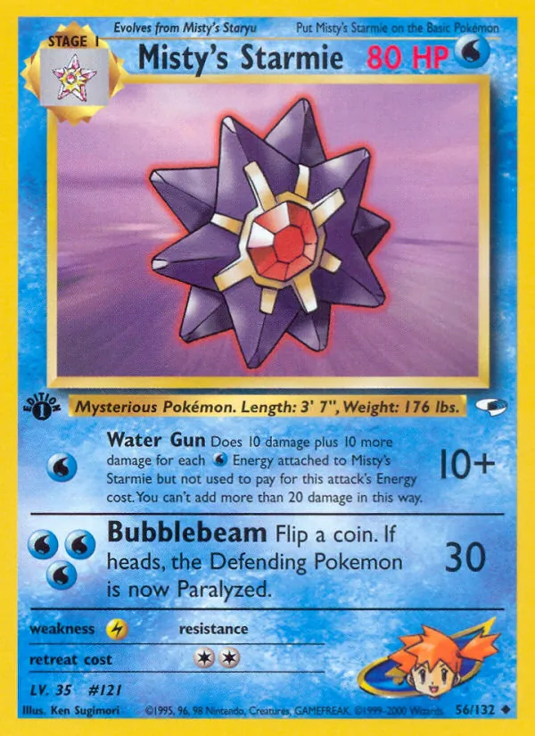 Misty's Starmie 56/132