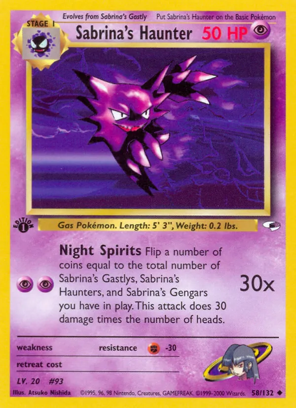 Sabrina's Haunter 58/132