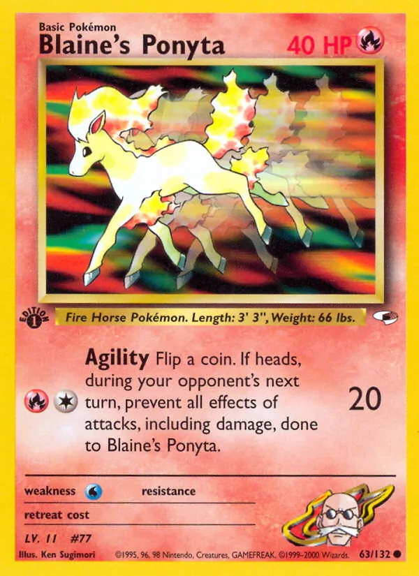 Blaine's Ponyta 63/132
