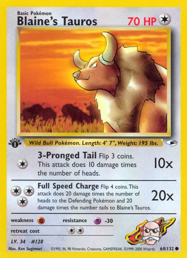 Blaine's Tauros 64/132