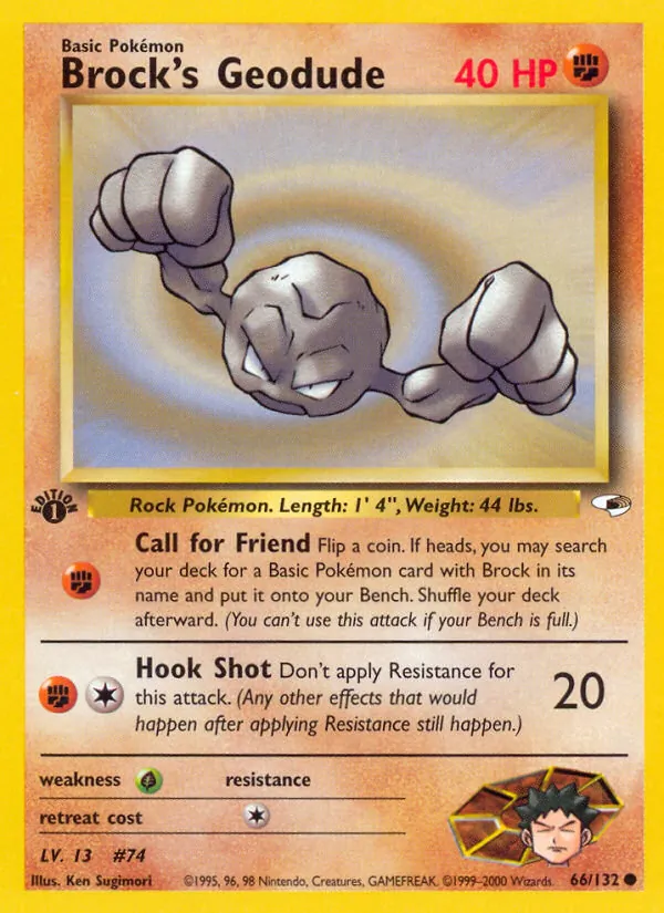 Brock's Geodude 66/132