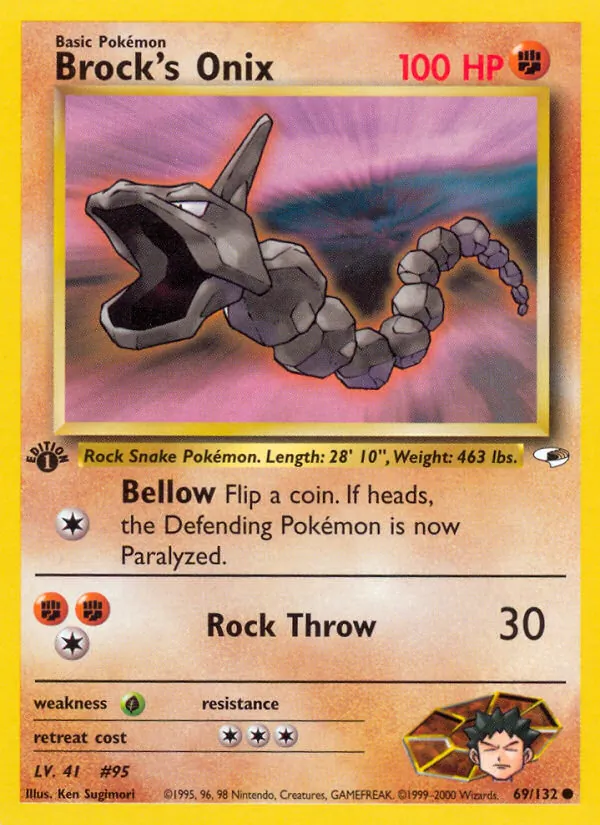 Brock's Onix 69/132