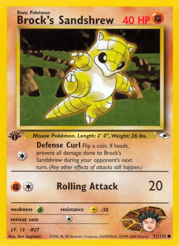 Brock's Sandshrew 71/132