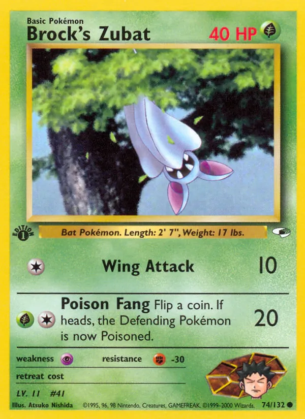 Brock's Zubat 74/132