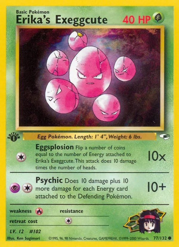 Erika's Exeggcute 77/132