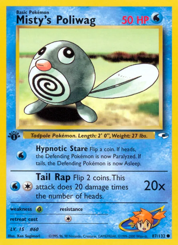 Misty's Poliwag 87/132