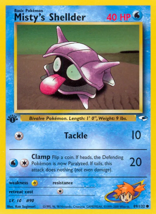 Misty's Shellder 89/132