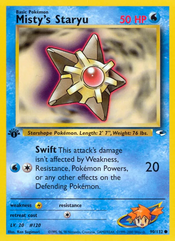 Misty's Staryu 90/132