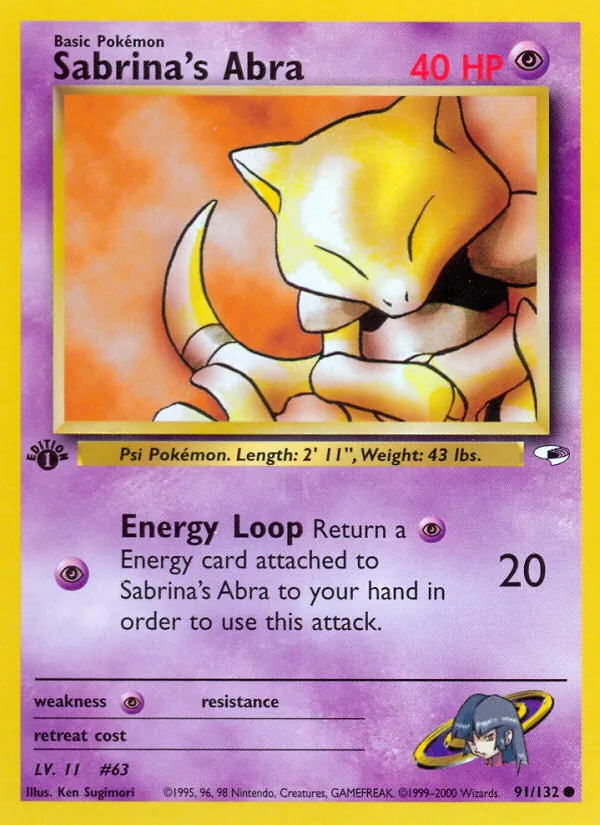 Sabrina's Abra 91/132
