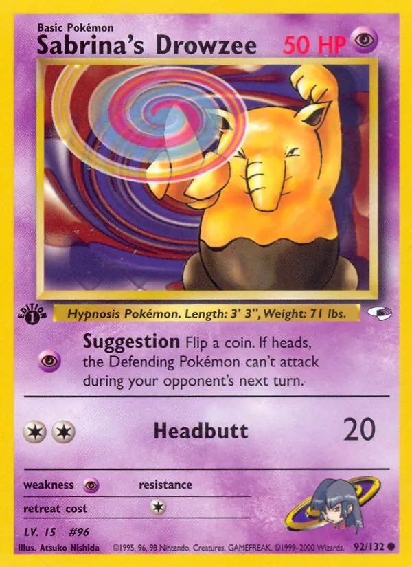 Sabrina's Drowzee 92/132