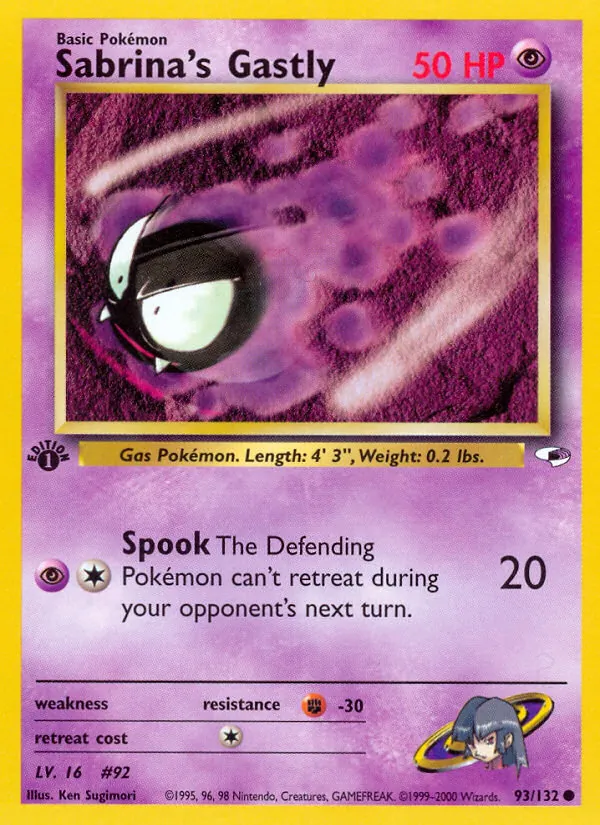 Sabrina's Gastly 93/132