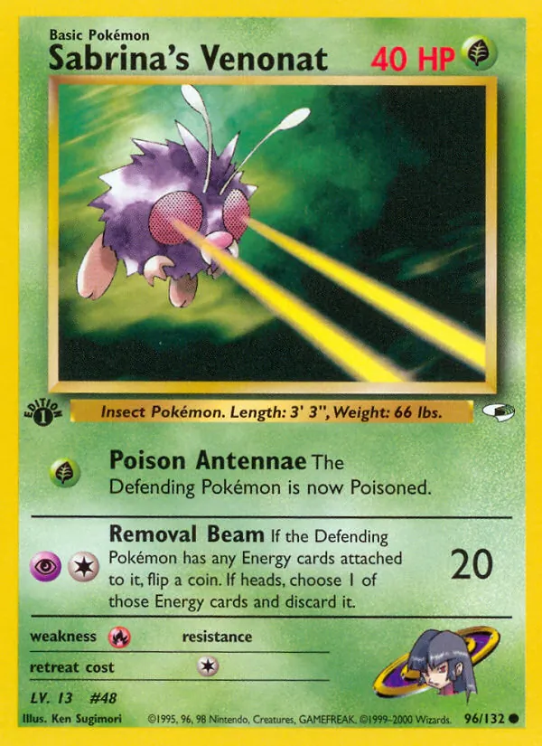 Sabrina's Venonat 96/132
