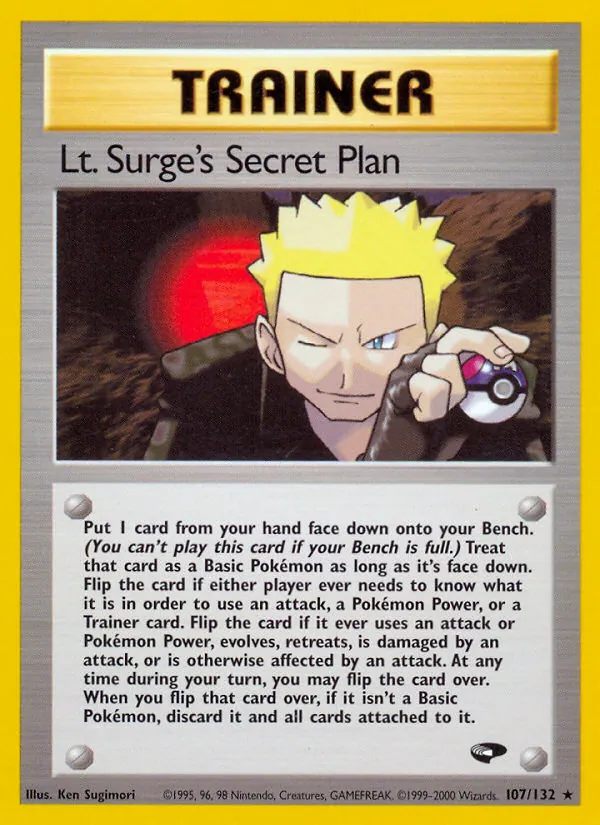 Lt. Surge's Secret Plan 107/132